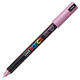 Cumpara ieftin Marker UNI PC-1MR Posca, 0.7 mm,varf fin metalic,roz metalizat