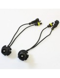Set 2 cabluri adaptoare de la D2S la H7, Xenon Bright