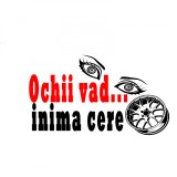 Cumpara ieftin Sticker Auto , zOchii vad, inima imi cere jante, , Pentru Iubitorii de Tuning