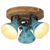 Cumpara ieftin Lampa de tavan 25 W, albastru uzat, 35x35x25 cm, E27