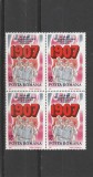 Romania ,Rascoaladin 1907, bloc de 4 ,nr lista 1178., Nestampilat