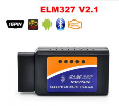 Interfata diagnoza multimarca, Bluetooth ELM 327 OBDII V1.5, Torque foto