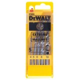 DeWalt EXTREME - Set 5 burghie SDS-Plus 4-10 mm