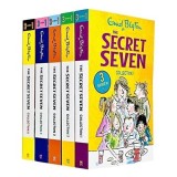 Enid Blyton The Secret Seven 15 Story Collection In 5 Books Set (the Secret Seven, Adventure, Well Done, On The Trail, Go Ahead, Good Work, Win Throug