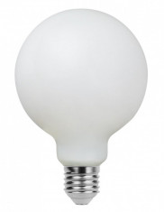 Bec cu filament Led Rabalux Milky, E27, G95, 8 W, 1055 lm, 4000 K foto