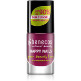 Benecos Happy Nails lac de unghii pentru ingrijire culoare Wild Orchid 5 ml