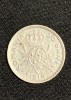 Moneda 50 bani 1914 muchie dreapta