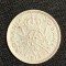 Moneda 50 bani 1914 muchie dreapta