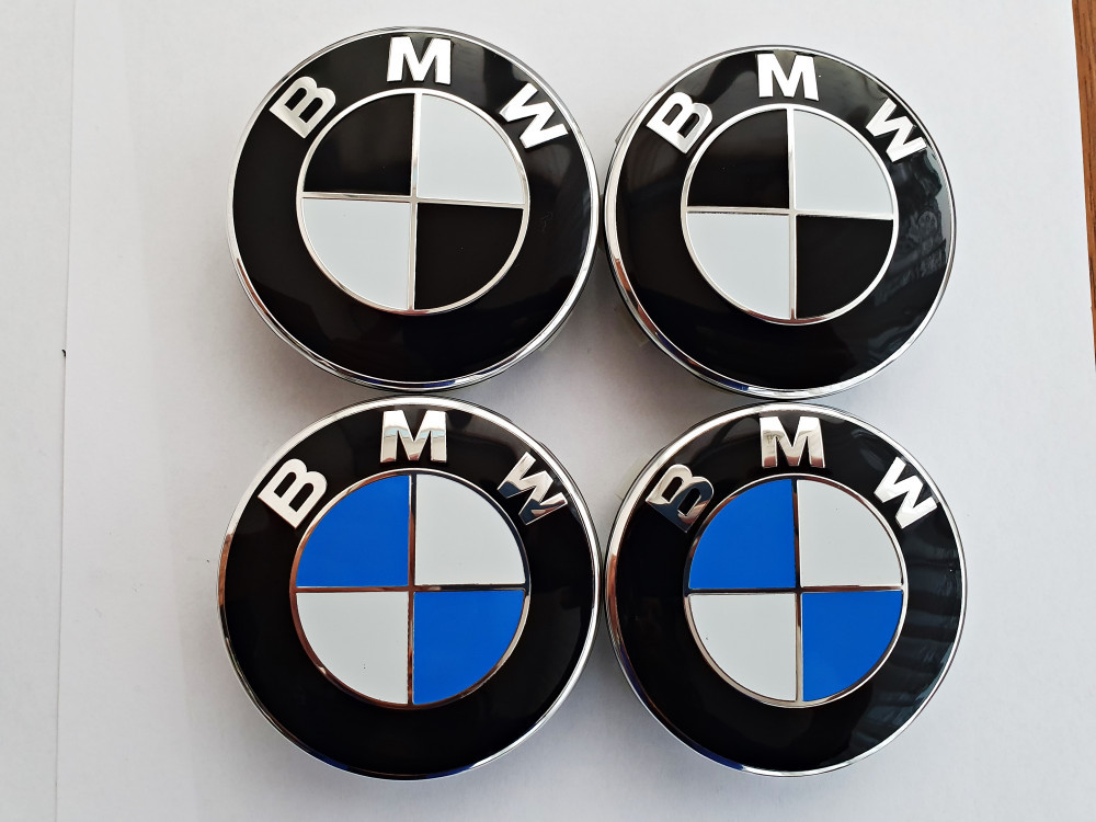 Capace jante aliaj BMW negre diam 68 mm set 4 bucati 3 modele | Okazii.ro