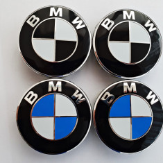 Capace jante aliaj BMW negre diam 68 mm set 4 bucati 3 modele