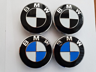 Capace jante aliaj BMW negre diam 68 mm set 4 bucati 3 modele foto
