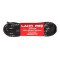 SIRET POLIESTER PLAT / NEGRU-ROSU - 110CM, 10/SET