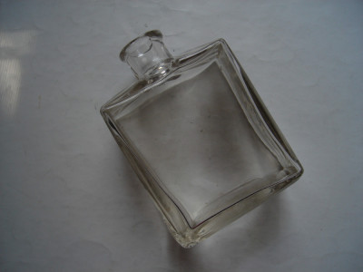 Sticla veche de parfum maghiara Eau de cologne Molnar Moser, perioada 1900 foto