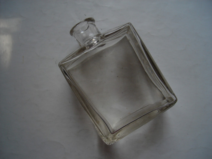 Sticla veche de parfum maghiara Eau de cologne Molnar Moser, perioada 1900