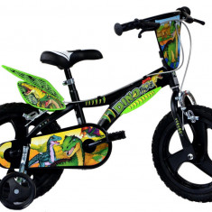 Bicicleta copii 16'' Dinozaur T-Rex PlayLearn Toys