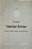 LINGUISTIQUE HISTORIQUE-ERIC BUYSSENS-239706