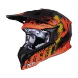 Casca motocross/atv Just1 J39 Storm, culoare portocaliu/negru, marime S Cod Produs: MX_NEW 6060040251009S