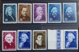 Romania 1958 - Aniversari culturale MNH