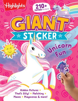 Giant Sticker Unicorn Fun foto