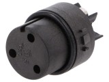 Conector circular mamă BULGIN, PIN 3, 10A 250V