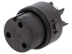 Conector circular mamă BULGIN, PIN 3, 10A 250V