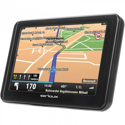 Navigatie GPS Serioux Urban Pilot UPQ500 5 inch, Fara Harta foto