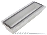 Ferestre de inspecție policarbonat IP65 257x108x47mm