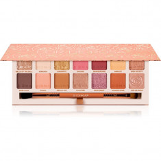 Sigma Beauty Cor-de-Rosa Eyeshadow Palette paleta farduri de ochi cu pensula 16.24 g