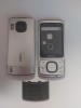 Carcasa Fata Completa Nokia 6700 Slide Neagra + Geam + Taste, Compatibila