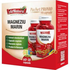 Pachet Magneziu Marin 60cps + 30cps