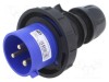 Conector alimentare AC mufă tată 32A 250V PCE Shark IEC 60309 IP67