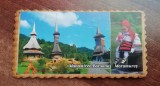 M3 C3 - Magnet frigider - tematica turism - Maramures - Romania 25