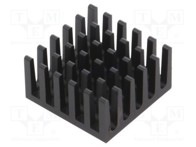 Radiator extrudat BGA negru 21mm x 21mm 624 - Wakefield Thermal foto
