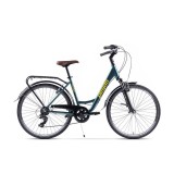 Bicicleta Oras Pegas Comoda COMODA7S261AP, 26&quot;, Verde Pin