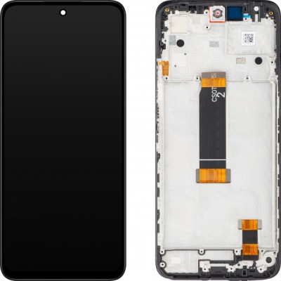 Display cu Touchscreen Xiaomi Redmi 12, cu Rama, Negru, Service Pack 560002M19A00 foto