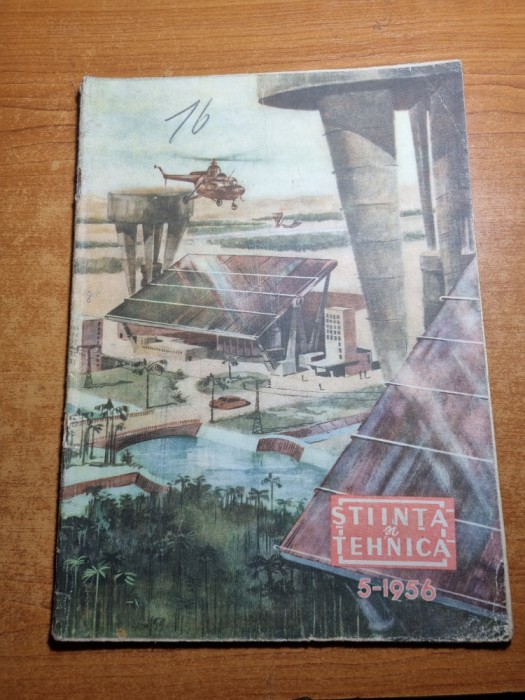 stiinta si tehnica mai 1956-cetatile dacice