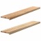 vidaXL Pervaz 2 buc lemn masiv de stejar netratat 140x25x2 cm 4009107