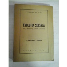 EVOLUTIA SOCIALA - VINCENZO DE RUVO