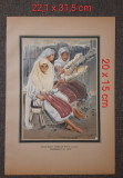 Cromolitografie in 10 culori -Femei din Runcu 1930