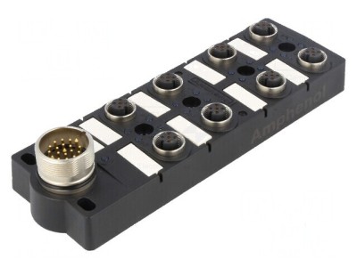 Splitter cu diodă LED IP67 - A-DeviceNet / CANopen, PIN: 5 foto