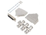 Mufă mamă D-Sub HD 44 pini pe cablu drept lipire, MH CONNECTORS