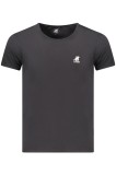 U.S. Grand POLO Tricou barbati simplu cu logo brodat, negru (Marime: L)