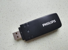 Adaptor USB Wireless Philips TV - PTA01 /00, tv Phillips smart cu wireless ready foto