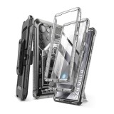 Husa pentru Samsung Galaxy S24 Ultra - Supcase Unicorn Beetle Pro - Frost Black