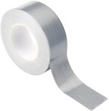 Bandă textilă acoperită cu PE, din cauciuc natural, lățime 48 mm, lungime 50 m