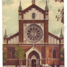 2807 - BUCURESTI, Sf. Iosif Cathedral, Romania - old postcard - used - 1910