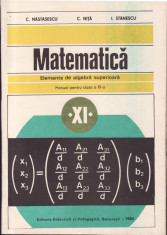 Matematica_elemente algebra superioara_Nastasescu, Nita, Stanescu * 95 foto