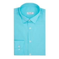 Camasa barbati slim fit turcoaz C002SF