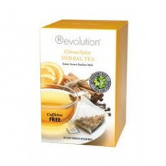 Ceai Revolution Citrus Spice Herbal 20 plicuri/cutie