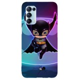 Husa compatibila cu Oppo A72 5G model Baby Batman, Silicon, TPU, Viceversa, Transparent, Carcasa